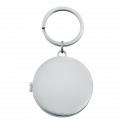 Personlig Luksusnøkkelring  med Sirkelformet Bildemedaljong