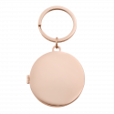 Personlig Luksusnøkkelring  med Sirkelformet Bildemedaljong