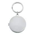 Gravert Nøkkelring med Rund medaljong til mor med barnas navn og dato
